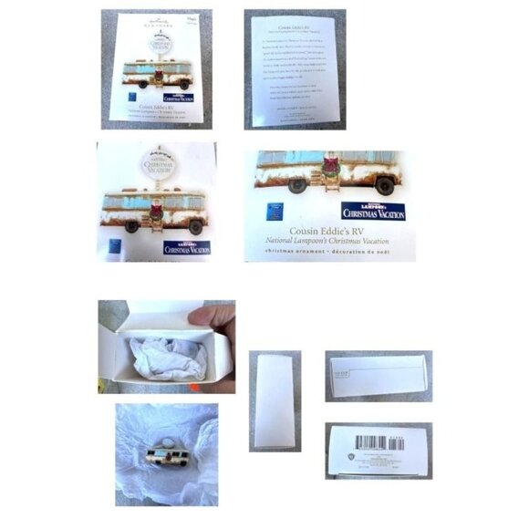 Hallmark 2009 Christmas Vacation Cousin Eddie RV Ornament Works National Lampoon - Picture 11 of 12